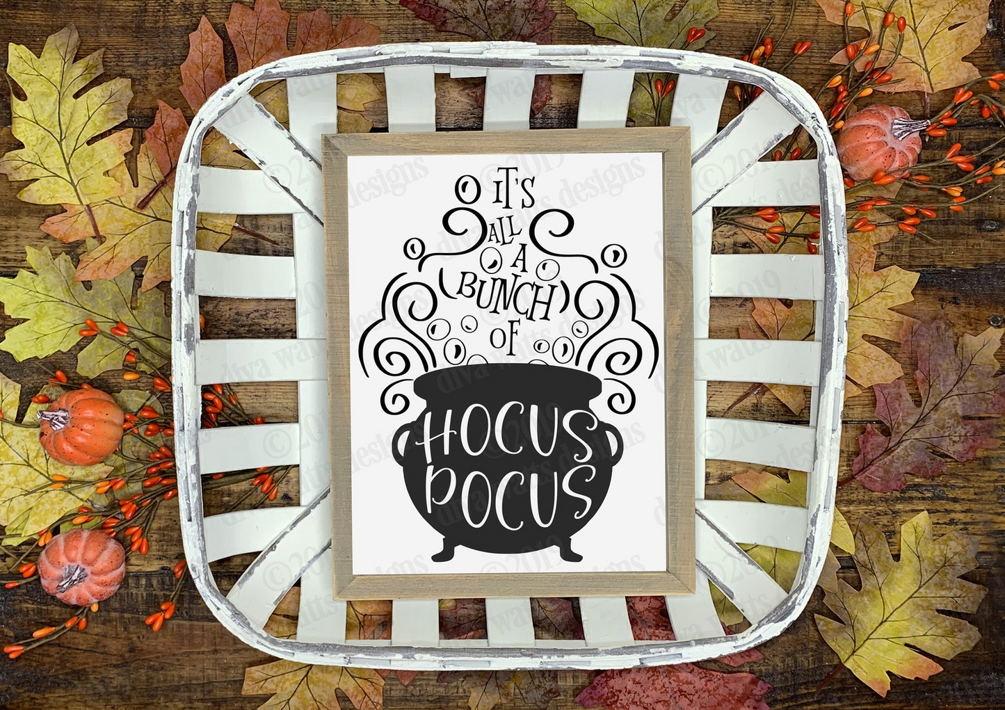 It's All A Bunch Of Hocus Pocus | Cutting File | SVG DXF and More! | Make a sign shirt and more! | Witch's Witches Cauldron