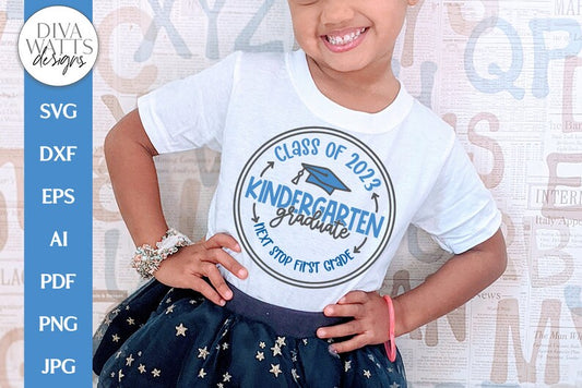 Kindergarten Graduate 2023 SVG | Graduation Shirt