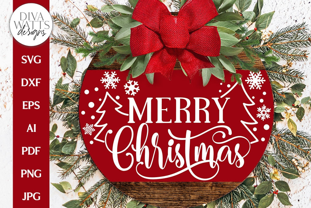 Merry Christmas SVG | Winter Design