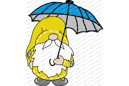SVG | April Showers Gnome | Cutting File | Umbrella | Rain Coat | Vinyl Stencil HTV | Sign Shirt Tumbler More | Gnomes Art | PDF jpg eps pdf