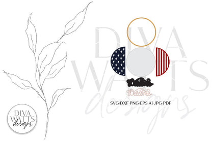 Welcome SVG | 4th Of July Design