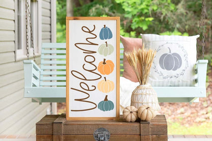 Fall Pumpkins Mini SVG Bundle | 4 Designs | Hello Pumpkin | Welcome