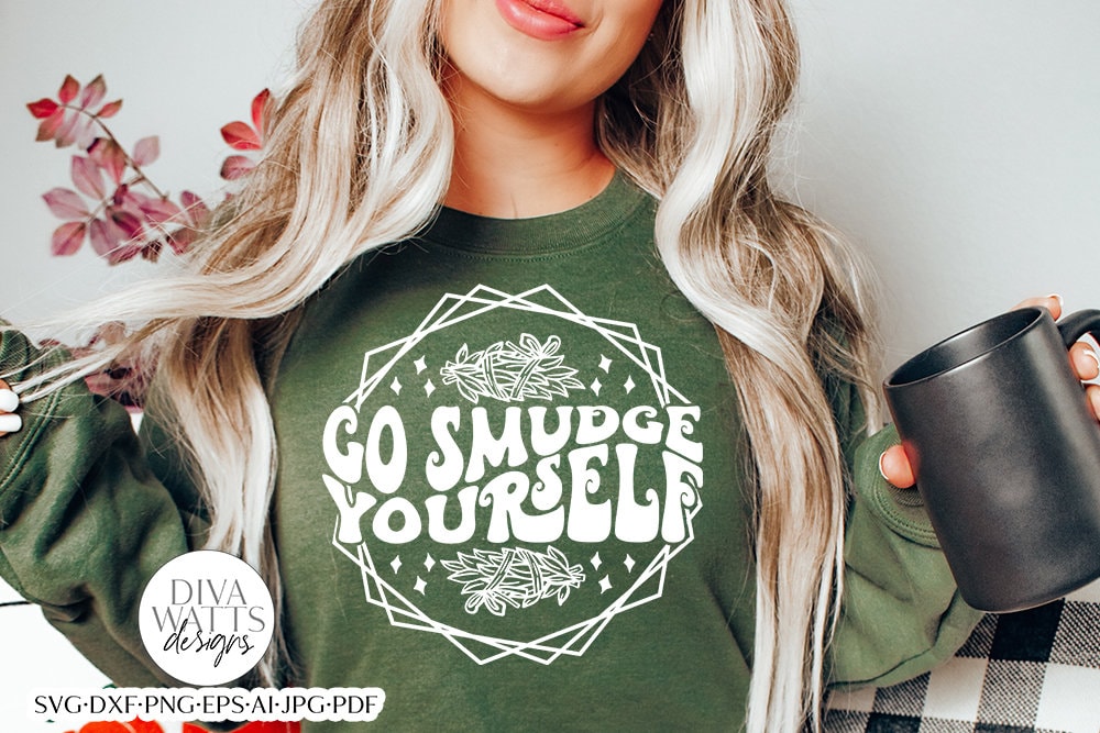 Go Smudge Yourself SVG | Funny Halloween Witch Design
