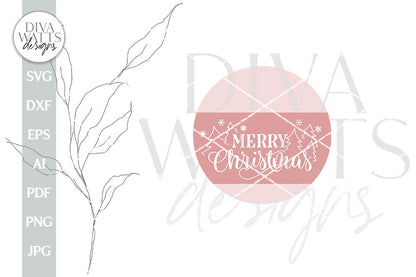 Merry Christmas SVG Winter Door Hanger SVG Christmas Door Hanger SVG Christmas Trees svg Winter Scene svg Winter Sign svg Winter Door Sign